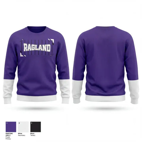 Crew Neck Sweatshirt, Ragland 12u, Baseball, Teamtime, Team time, sublimation, custom sports apparel, team uniforms, spirit wear, spiritwear, sports uniforms, custom shirts, team store, custom team store, fundraiser sports, apparel fundraiser