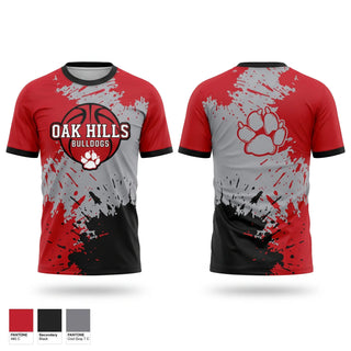 Short Sleeve Performance Shirt, Oakhills high school, Men's Basketball, Teamtime, Team time, sublimation, custom sports apparel, team uniforms, spirit wear, spiritwear, sports uniforms, custom shirts, team store, custom team store, fundraiser sports, apparel fundraiser
