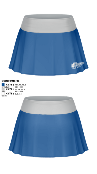 Skort, East Central Eagles Cheer, Cheer, Teamtime, Team time, sublimation, custom sports apparel, team uniforms, spirit wear, spiritwear, sports uniforms, custom shirts, team store, custom team store, fundraiser sports, apparel fundraiser