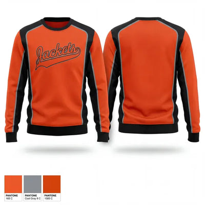 Yellow Jackets 12664372 Crew Neck Sweatshirt - 1