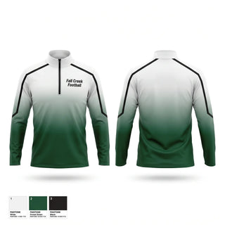 Quarter Zip Jacket, Fall Creek Football, , Teamtime, Team time, sublimation, custom sports apparel, team uniforms, spirit wear, spiritwear, sports uniforms, custom shirts, team store, custom team store, fundraiser sports, apparel fundraiser
