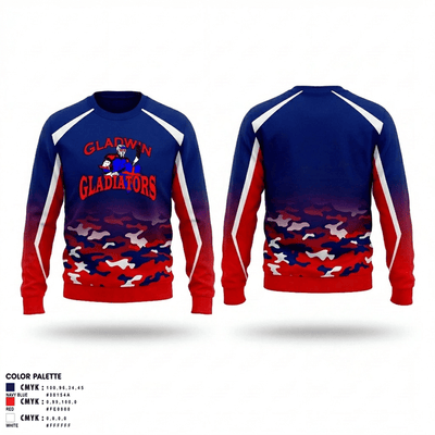 Gladwin Gladiators 9463643 Crew Neck Sweatshirt - 4