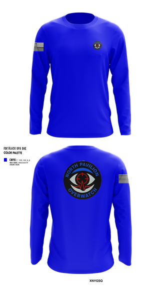 Long Sleeve Performance Shirt, North Pavilion Overwatch, , Teamtime, Team time, sublimation, custom sports apparel, team uniforms, spirit wear, spiritwear, sports uniforms, custom shirts, team store, custom team store, fundraiser sports, apparel fundraiser