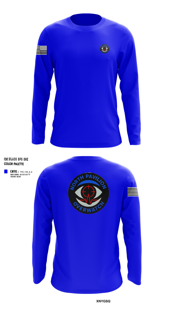 Long Sleeve Performance Shirt, North Pavilion Overwatch, , Teamtime, Team time, sublimation, custom sports apparel, team uniforms, spirit wear, spiritwear, sports uniforms, custom shirts, team store, custom team store, fundraiser sports, apparel fundraiser
