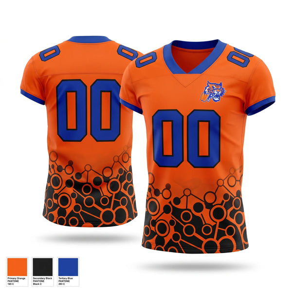 Football Jersey, Whitman Park Tigers, , Teamtime, Team time, sublimation, custom sports apparel, team uniforms, spirit wear, spiritwear, sports uniforms, custom shirts, team store, custom team store, fundraiser sports, apparel fundraiser