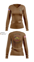 166 Supply Women's Long Sleeve V-neck Shirt - 21