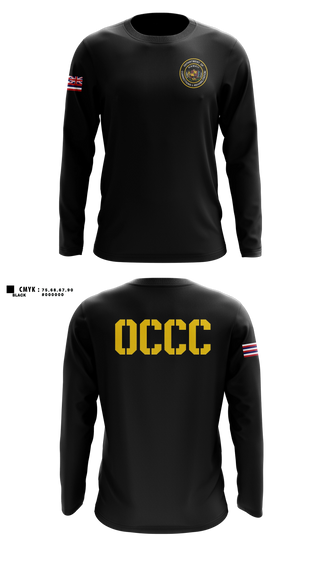 Long Sleeve Performance Shirt, OCCC, Police, Teamtime, Team time, sublimation, custom sports apparel, team uniforms, spirit wear, spiritwear, sports uniforms, custom shirts, team store, custom team store, fundraiser sports, apparel fundraiser