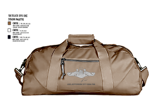 Duffle Bag, USS Jefferson City FCPOA, Navy, Teamtime, Team time, sublimation, custom sports apparel, team uniforms, spirit wear, spiritwear, sports uniforms, custom shirts, team store, custom team store, fundraiser sports, apparel fundraiser