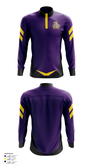 Quarter Zip Jacket, South Plantation, , Teamtime, Team time, sublimation, custom sports apparel, team uniforms, spirit wear, spiritwear, sports uniforms, custom shirts, team store, custom team store, fundraiser sports, apparel fundraiser