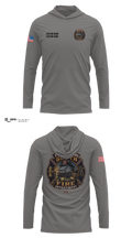 Tawakoni South Volunteer Fire Department Long Sleeve hooded sunshirt - 11