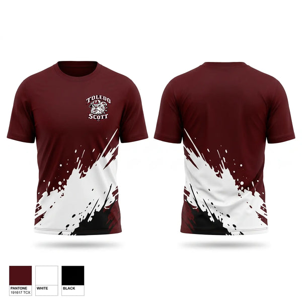 Toledo Scott Bulldogs Short Sleeve Performance Shirt - 2