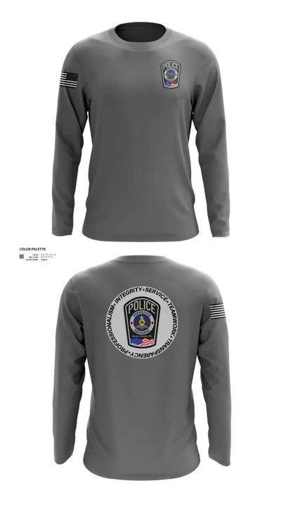 Pennridge Regional Police 94078057 Long Sleeve Performance Shirt 23