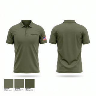 Short Sleeve Performance Polo, 23rd MP Co, Army, Teamtime, Team time, sublimation, custom sports apparel, team uniforms, spirit wear, spiritwear, sports uniforms, custom shirts, team store, custom team store, fundraiser sports, apparel fundraiser