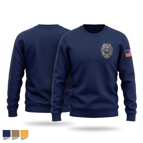 Crew Neck Sweatshirt, Lake City Police Department, Police, Teamtime, Team time, sublimation, custom sports apparel, team uniforms, spirit wear, spiritwear, sports uniforms, custom shirts, team store, custom team store, fundraiser sports, apparel fundraiser