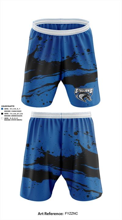 Marshall Christian Athletic Shorts With Pockets - 1