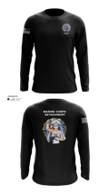 Fort Leonard Wood Basic Military Police Schoolhouse Instructors & Faculty 37360083 Long Sleeve Performance Shirt 21