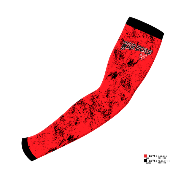 Arm Sleeve, War Dogs Travel Flag Football, Men's Basketball, Teamtime, Team time, sublimation, custom sports apparel, team uniforms, spirit wear, spiritwear, sports uniforms, custom shirts, team store, custom team store, fundraiser sports, apparel fundraiser