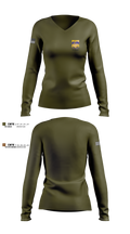 3-116 CAV 96985867 Women's Long Sleeve V-neck Shirt - 5