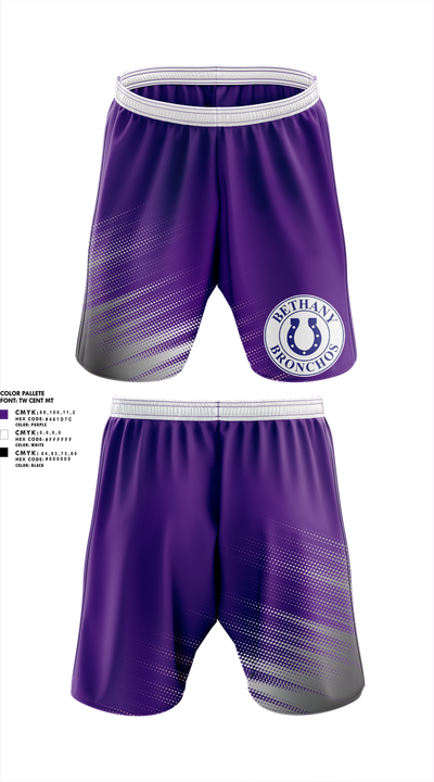Bethany High School Swimming 75861171 Athletic Shorts With Pockets - 2