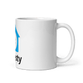 Investy 11461378 White Glossy Mug - Large