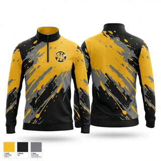 Quarter Zip Jacket, Watkins Memorial High School Golf, Golf, Teamtime, Team time, sublimation, custom sports apparel, team uniforms, spirit wear, spiritwear, sports uniforms, custom shirts, team store, custom team store, fundraiser sports, apparel fundraiser