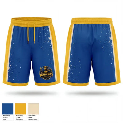 Broome Street Academy Warriors 37119710 Athletic Shorts With Pockets - 1