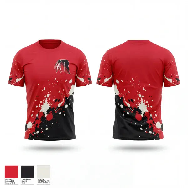 Old School Cotton Feel Shirt, Rahway High School Tennis, Tennis, Teamtime, Team time, sublimation, custom sports apparel, team uniforms, spirit wear, spiritwear, sports uniforms, custom shirts, team store, custom team store, fundraiser sports, apparel fundraiser