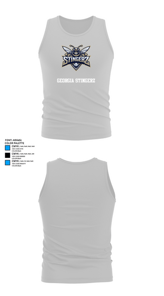 Tank Top, Georgia Stingerz, Baseball, Teamtime, Team time, sublimation, custom sports apparel, team uniforms, spirit wear, spiritwear, sports uniforms, custom shirts, team store, custom team store, fundraiser sports, apparel fundraiser
