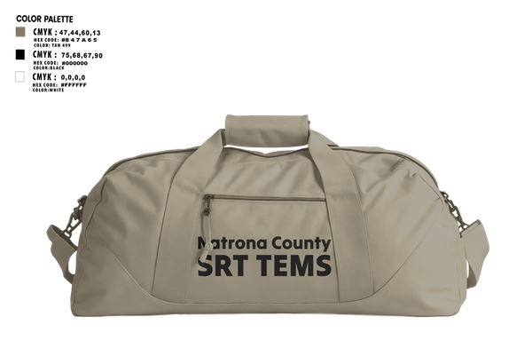 Duffle Bag, Natrona County SRT TEMS, , Teamtime, Team time, sublimation, custom sports apparel, team uniforms, spirit wear, spiritwear, sports uniforms, custom shirts, team store, custom team store, fundraiser sports, apparel fundraiser
