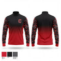 Central High School Tennis 66120617 Quarter Zip Jacket - 1
