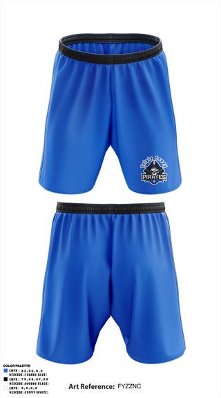Athletic Shorts With Pockets, Tripple Creek Pirates, Baseball, Teamtime, Team time, sublimation, custom sports apparel, team uniforms, spirit wear, spiritwear, sports uniforms, custom shirts, team store, custom team store, fundraiser sports, apparel fundraiser