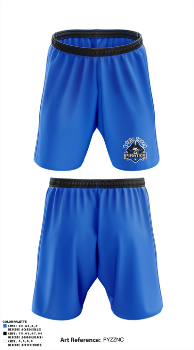 Tripple Creek Pirates 33532093 Athletic Shorts With Pockets - 1