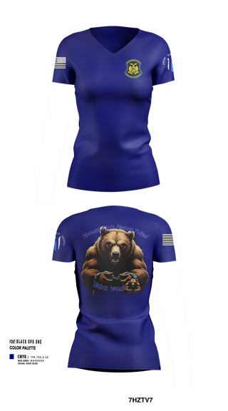 Womens Short Sleeve Vneck Shirt, Troop A Crime Wreckers, , Teamtime, Team time, sublimation, custom sports apparel, team uniforms, spirit wear, spiritwear, sports uniforms, custom shirts, team store, custom team store, fundraiser sports, apparel fundraiser