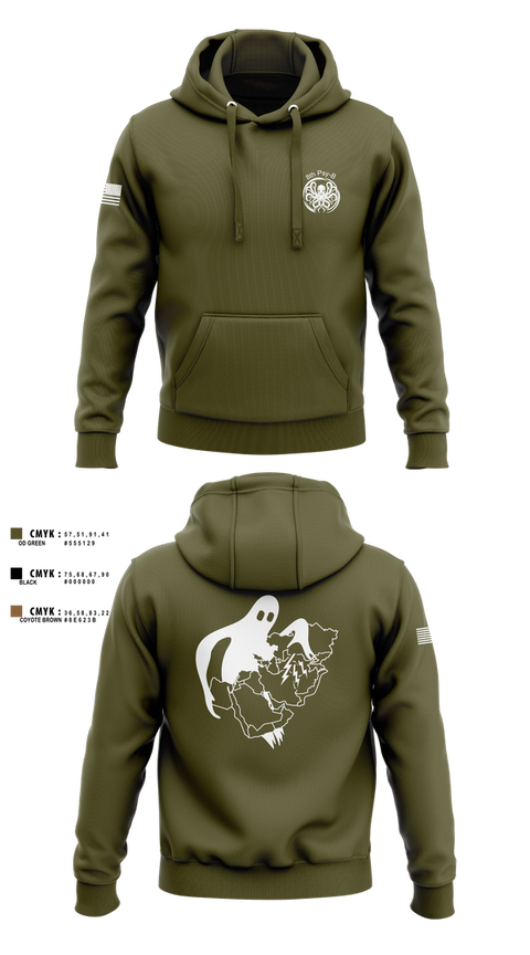 Hoodie, A Co 8th Psy-B, Army, Teamtime, Team time, sublimation, custom sports apparel, team uniforms, spirit wear, spiritwear, sports uniforms, custom shirts, team store, custom team store, fundraiser sports, apparel fundraiser