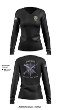 Alexander City Police Department 73199844 Women's Long Sleeve V-neck Shirt - 15