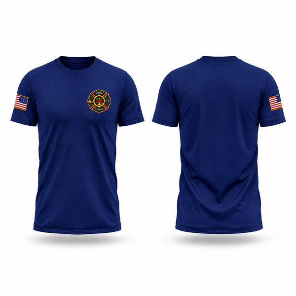 Norma-Alliance Vol. Fire & Rescue Old School Cotton Feel Shirt - 1