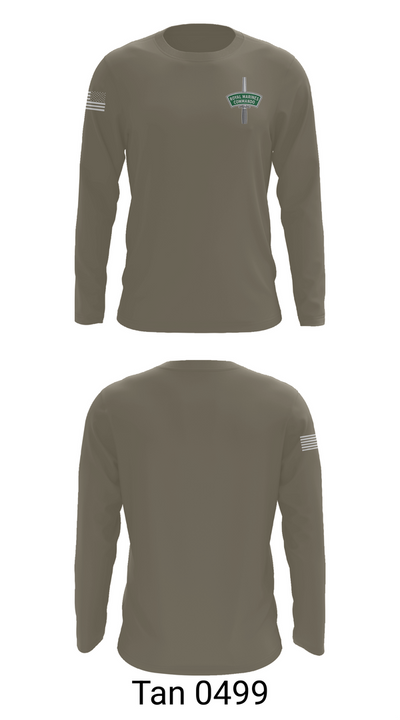 40 commando RM 51951767 Long Sleeve Performance Shirt 66