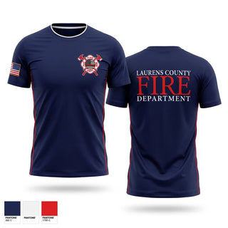 Short Sleeve Performance Shirt, Laurens County Fire Department, Fire Department, Teamtime, Team time, sublimation, custom sports apparel, team uniforms, spirit wear, spiritwear, sports uniforms, custom shirts, team store, custom team store, fundraiser sports, apparel fundraiser