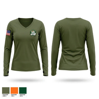 Womens Long Sleeve Vneck Shirt, Criminal Intelligence and Threat Team, Police, Teamtime, Team time, sublimation, custom sports apparel, team uniforms, spirit wear, spiritwear, sports uniforms, custom shirts, team store, custom team store, fundraiser sports, apparel fundraiser
