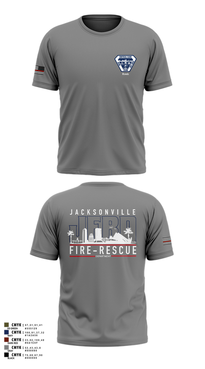 JFRD Critical Care Team 81495664 Short Sleeve Performance Shirt - 4