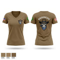 HHC, 18 MP BDE Women's Short Sleeve V-neck Shirt - 1