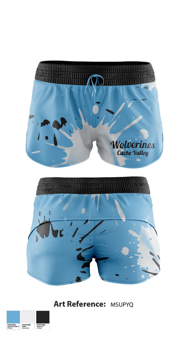 Womens Shorts, Wolverines, Baseball, Teamtime, Team time, sublimation, custom sports apparel, team uniforms, spirit wear, spiritwear, sports uniforms, custom shirts, team store, custom team store, fundraiser sports, apparel fundraiser