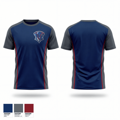 The Motor City Patriots 77952731 Old School Cotton Feel Shirt - 1
