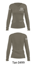 Clinton Township Special Response Team 26655045 Women's Long Sleeve V-neck Shirt - 11