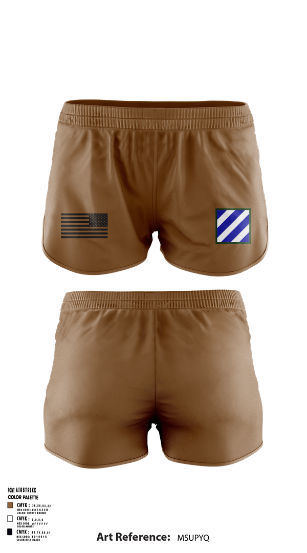 Ranger Panties, 5-7 cav, Army, Teamtime, Team time, sublimation, custom sports apparel, team uniforms, spirit wear, spiritwear, sports uniforms, custom shirts, team store, custom team store, fundraiser sports, apparel fundraiser