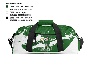 Duffle Bag, Randolph Southern Senior High School, Spirit Store, Teamtime, Team time, sublimation, custom sports apparel, team uniforms, spirit wear, spiritwear, sports uniforms, custom shirts, team store, custom team store, fundraiser sports, apparel fundraiser