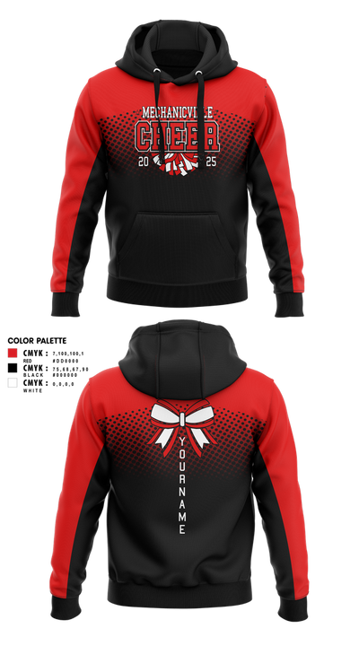 Mechanicville High School Cheer 64273422 Hoodie - 1