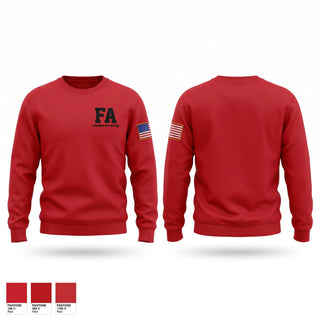 Crew Neck Sweatshirt, FA, Police, Teamtime, Team time, sublimation, custom sports apparel, team uniforms, spirit wear, spiritwear, sports uniforms, custom shirts, team store, custom team store, fundraiser sports, apparel fundraiser
