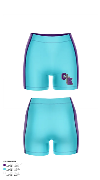 Womens Compression Shorts, Columbia Knights Football, , Teamtime, Team time, sublimation, custom sports apparel, team uniforms, spirit wear, spiritwear, sports uniforms, custom shirts, team store, custom team store, fundraiser sports, apparel fundraiser