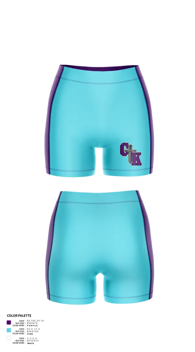Columbia Knights Football 69359325 Women's Compression Shorts - 42